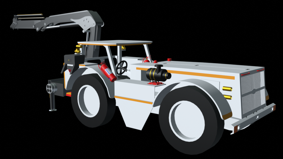 Underground Tractor Crane